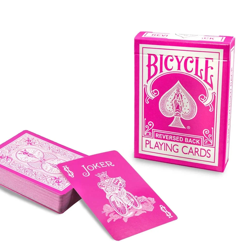 Pink Bicycle Playing Cards Deck by Magic Makers
