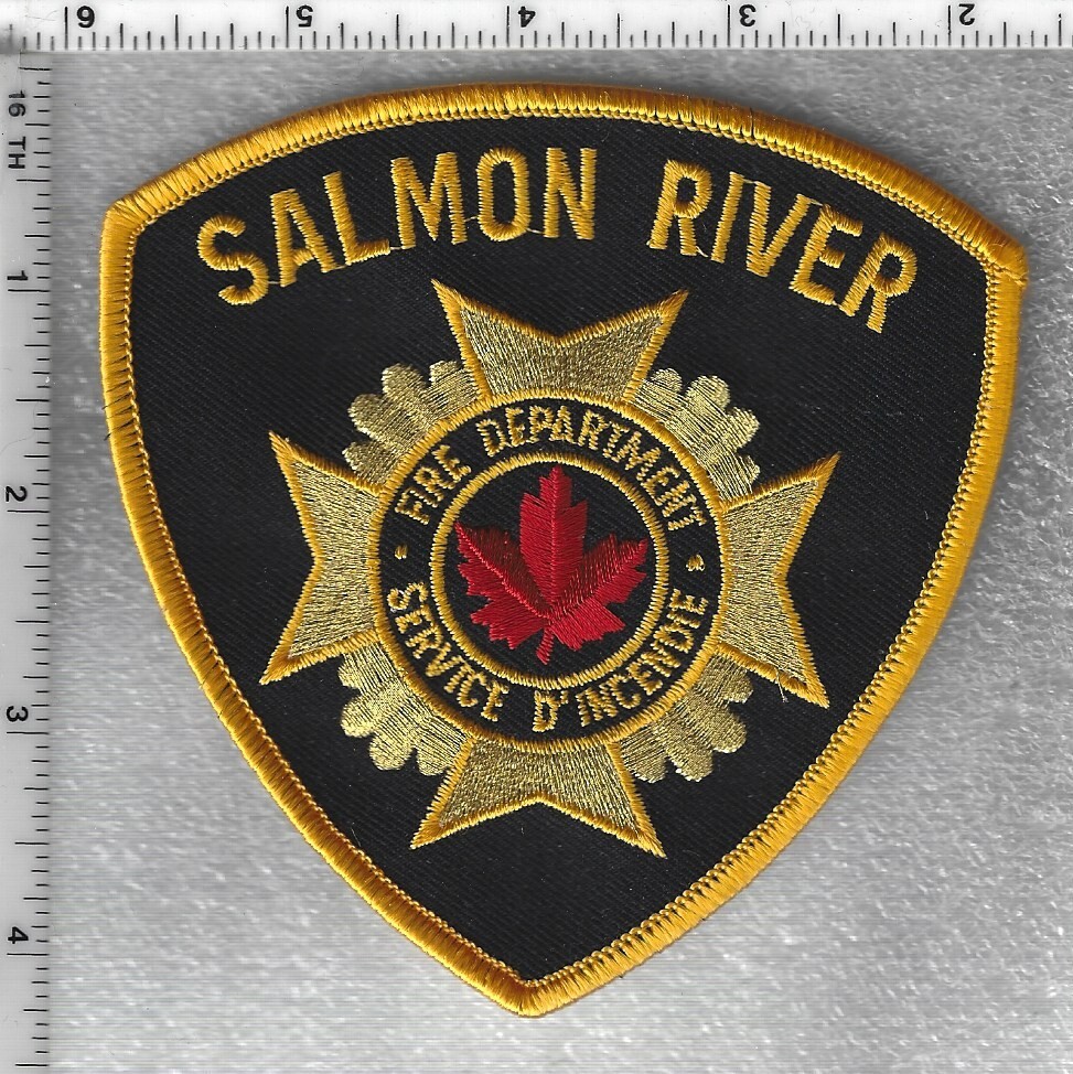 Salmon River Fire Department  (Nova Scotia, Canada)  Shoulder Patch
