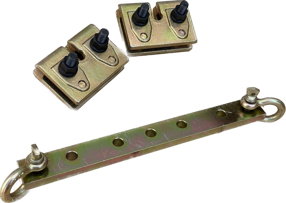 Double Clamps Multiple Way Pulling 4 Auto Body Frame Machine Rack Unibody Clamp