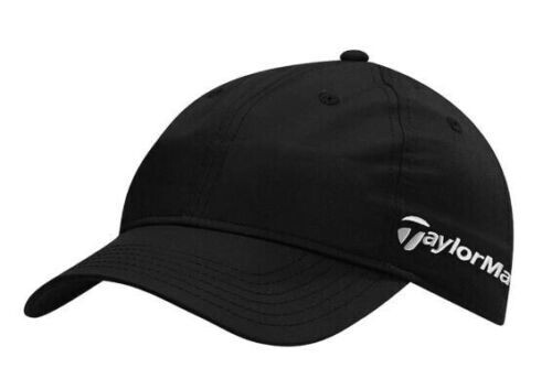 TaylorMade Black Custom Ladies Core Twill Golf Hat Cap