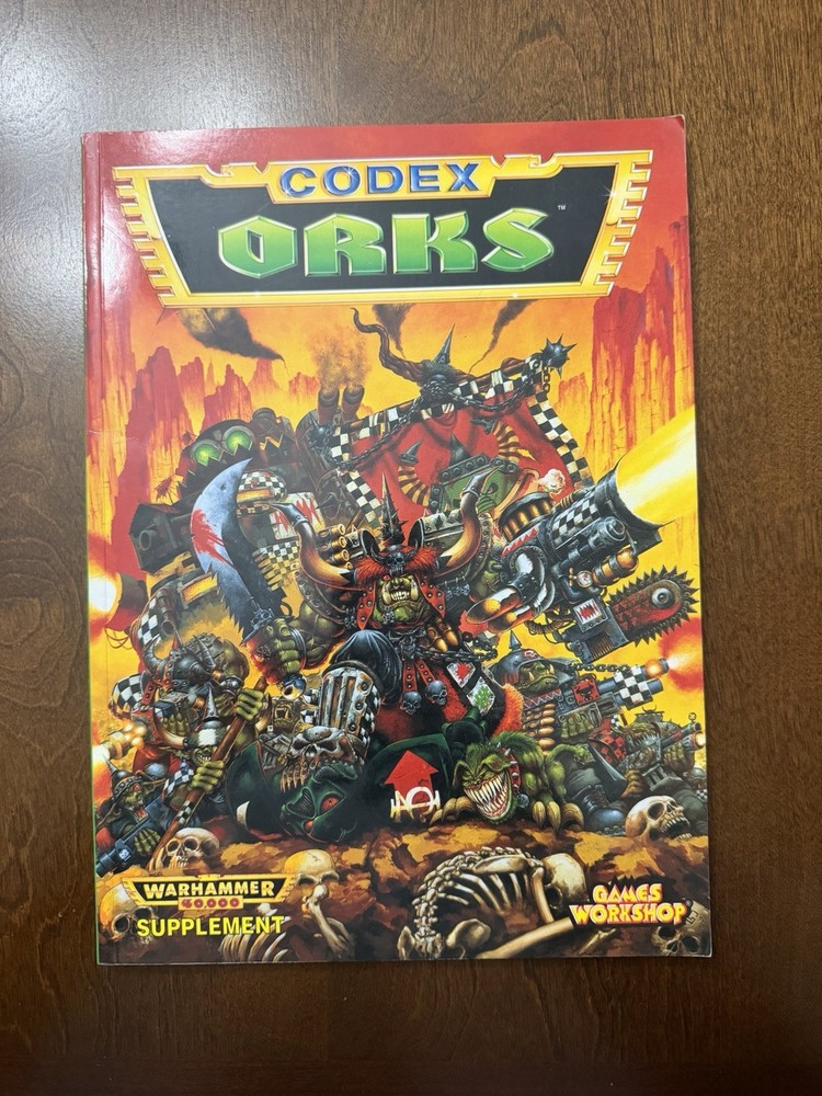 GW Warhammer 40K Codex Orks (2nd Ed) 1994