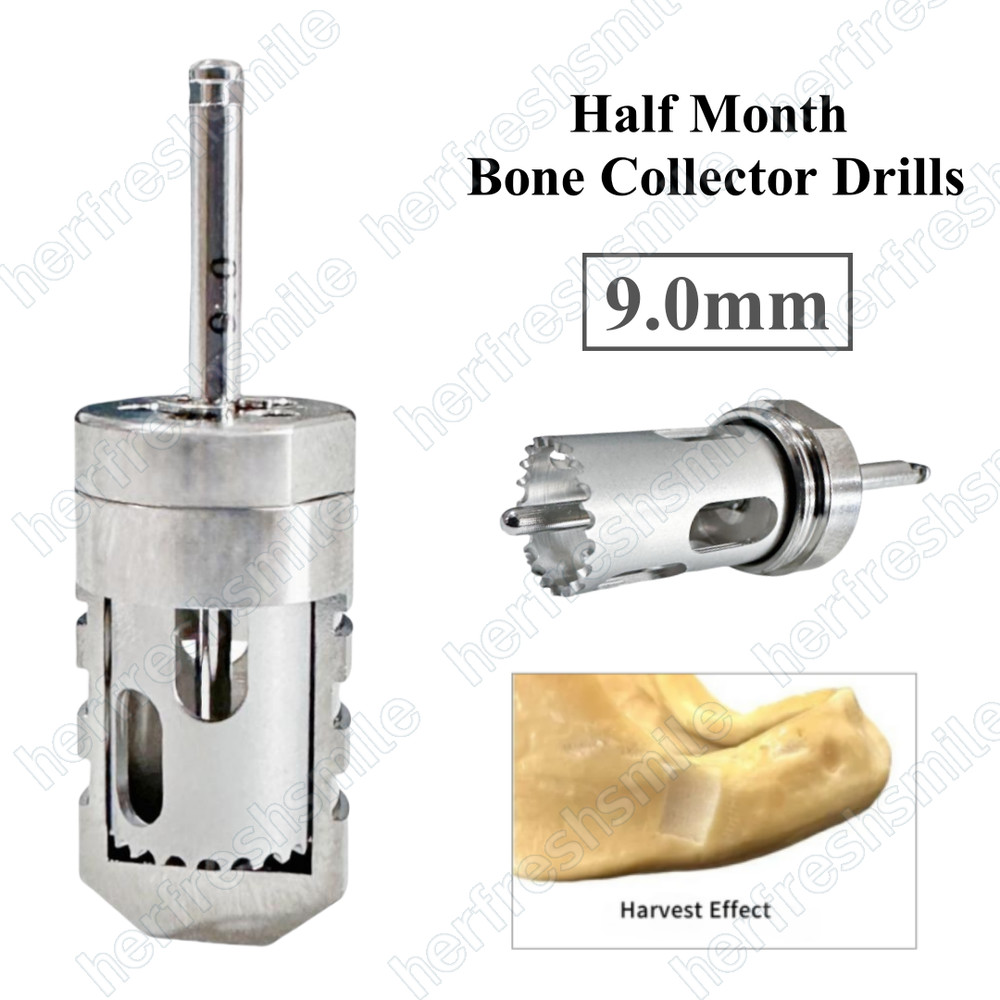 Dental Half Month Bone Drill Sampling Trephine Bur Incremental Bone Slice 9.0mm