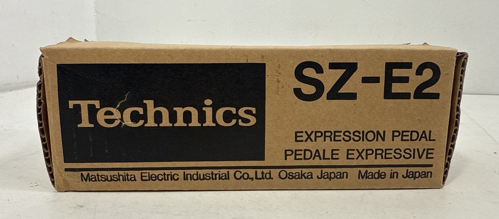 Technics SZ-E2 Expression Volume Pedal Foot Control 1/4"