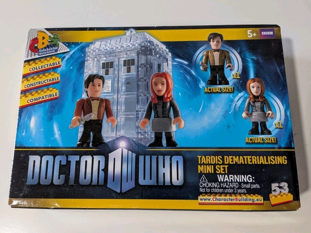 **Rare** CB Doctor Who Tardis Dematerializing  Mini Set