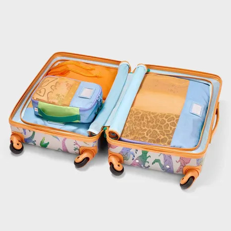 CAT & JACK KIDS' 4PC PACKING CUBE SET - RAINBOW - Scratch & Dent