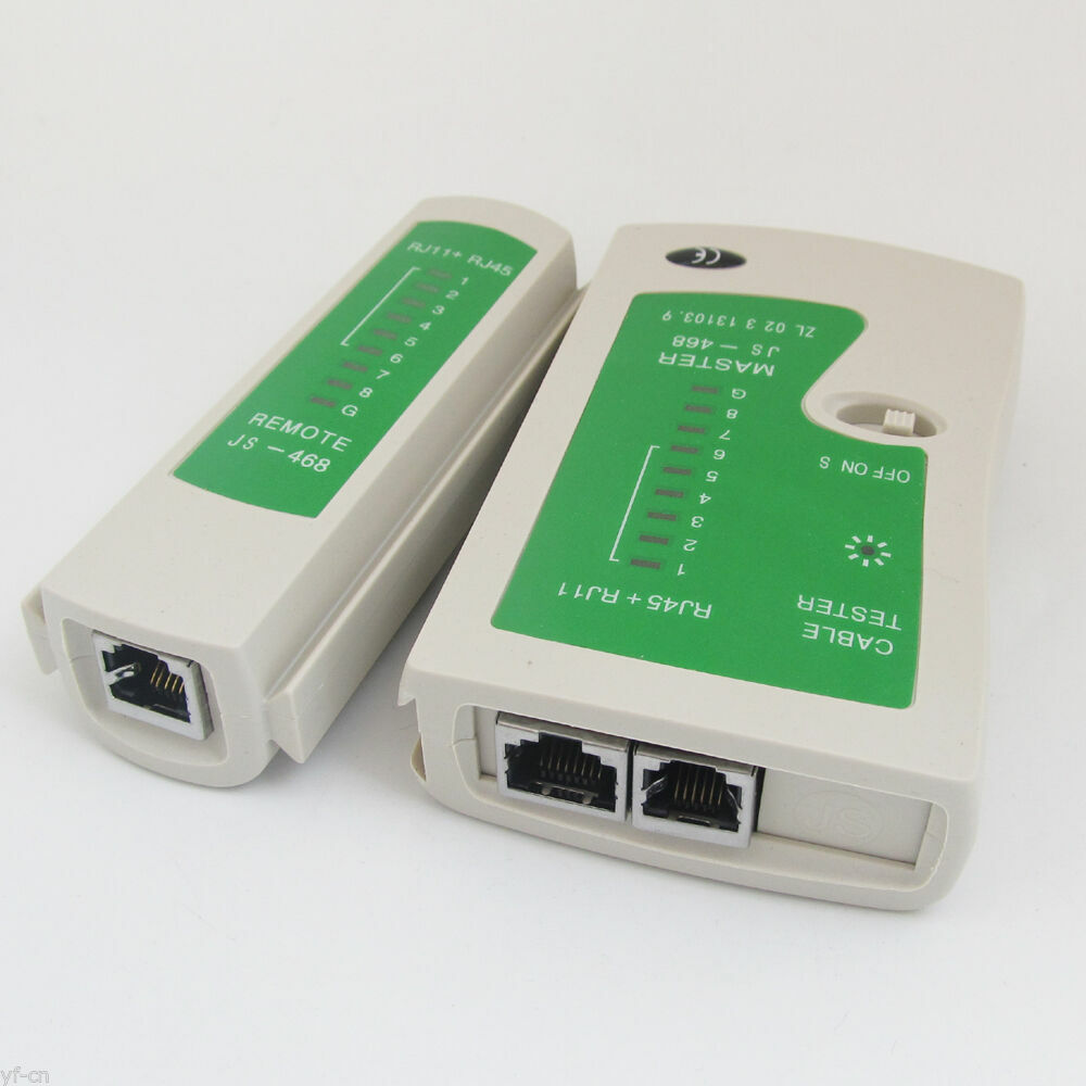 1pcs Multi-functional Network/Phone Cable Tester Test Tool RJ11 RJ45 No.468