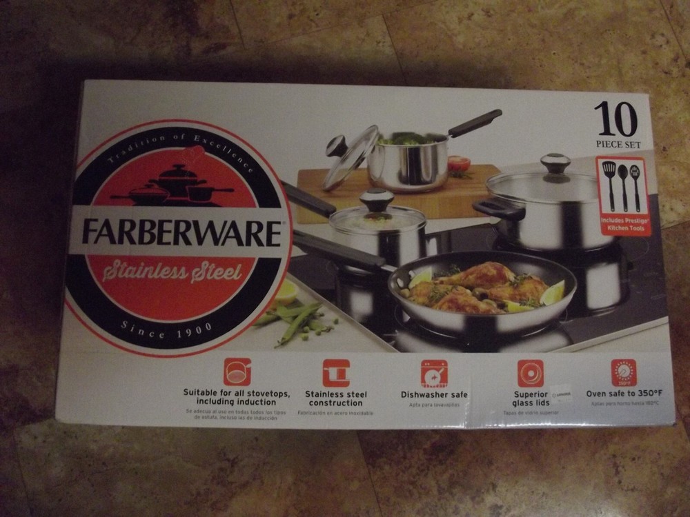 Farberware Stainless Steel Cookware Set