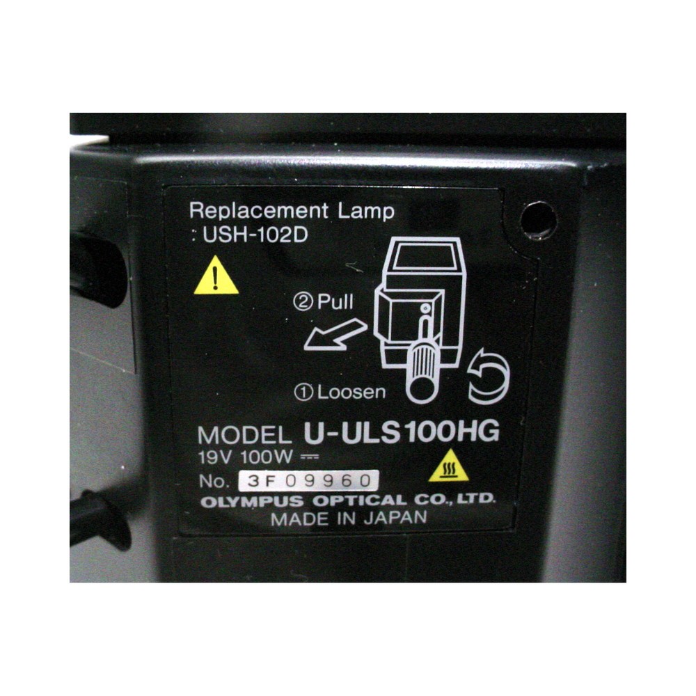 Olympus U-ULS100HG/U-ULH Microscope Mercury Light / Lamp House