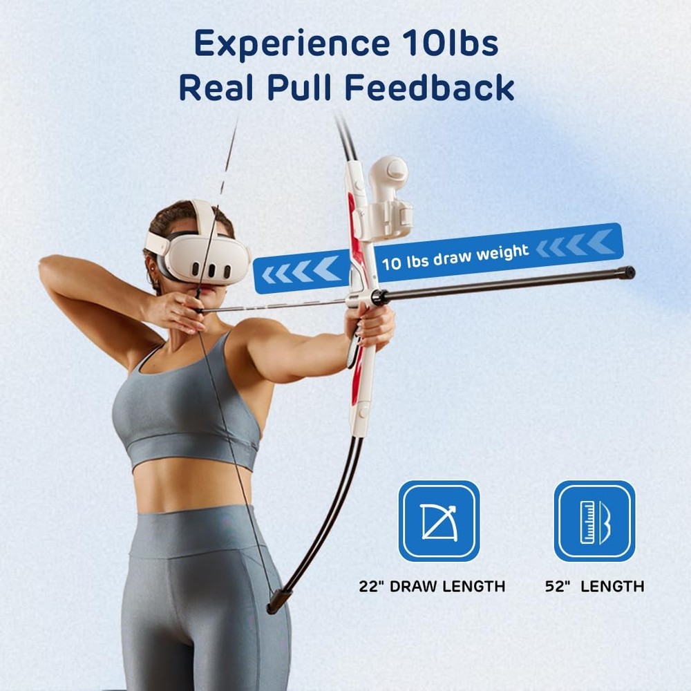 Artemis Smart Virtual Archery System Realistic Recurve Bow Arrow VR Training ...