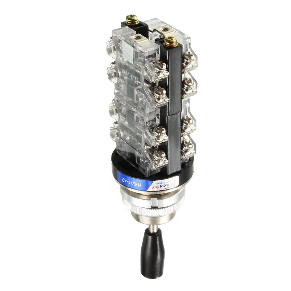 Joystick Switch Controllers 4Position 8NO Latching Type 30mm Panel Mount HKA1-42