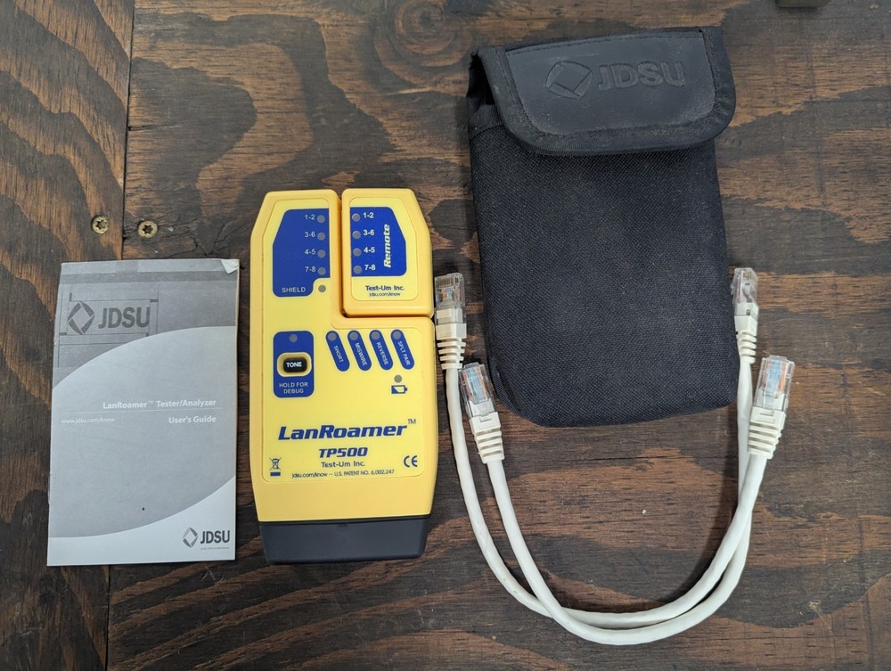 JDSU LanRoamer TP500 CAT5 Cable Tester (Tested )