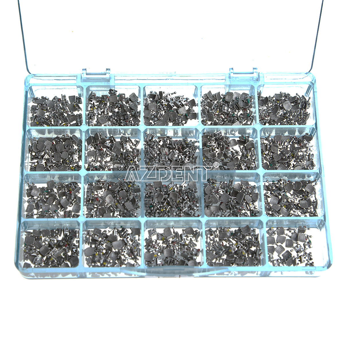 50Sets Dental Ortho Bracket Monoblock Mini 3 4 5 Hook MBT 022 Metal Braces