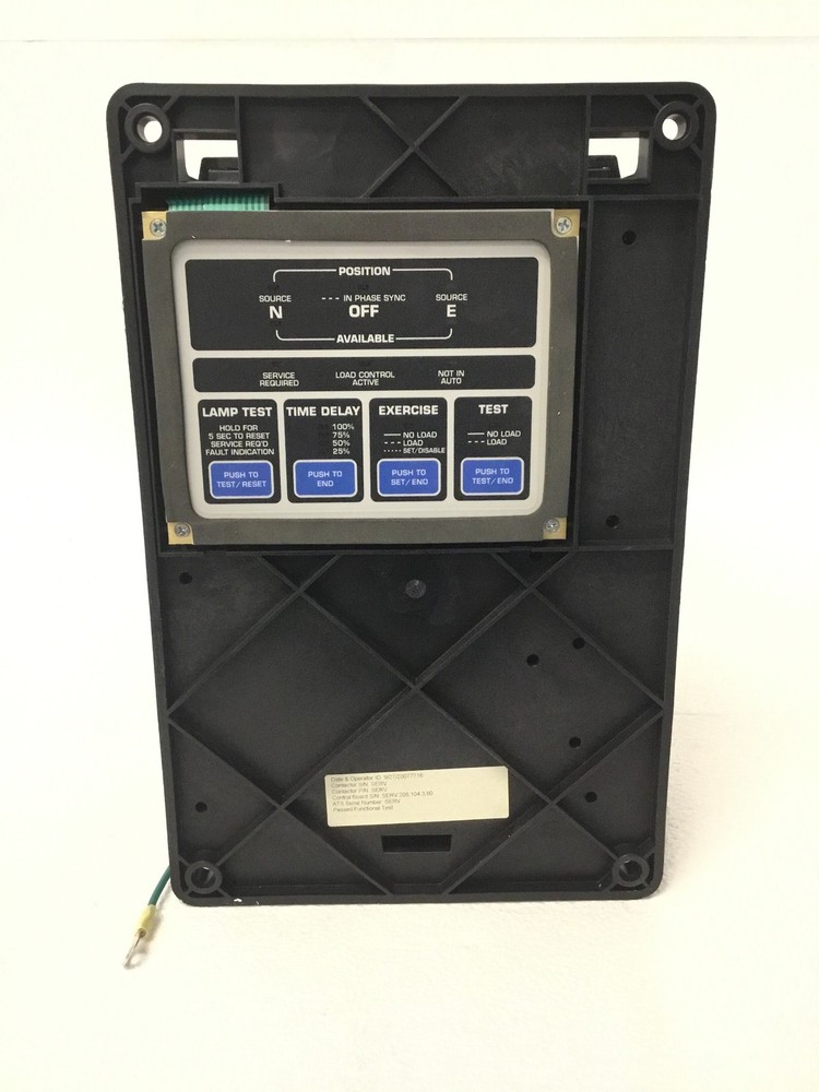 Kohler MPAC 1000 ATS Automatic Transfer Switch Controller GM41718, WORKING QTY