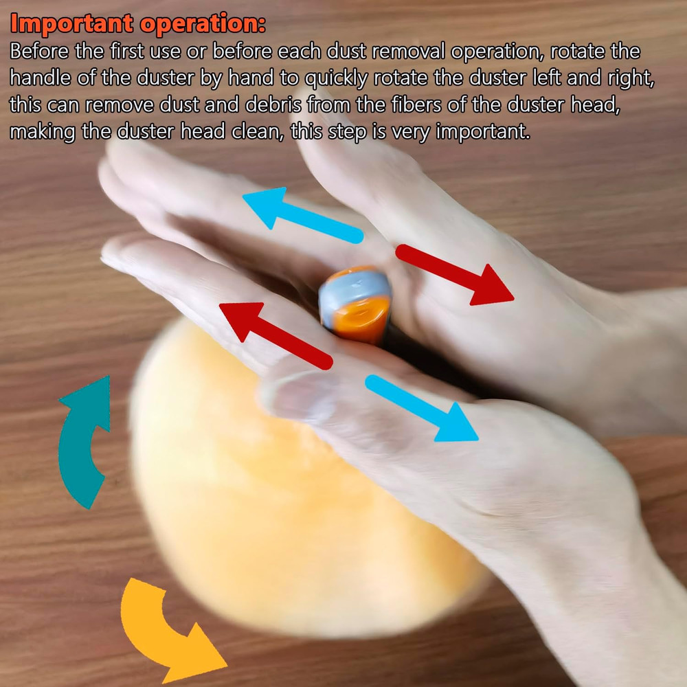 4 Pack 10" Small Microfiber Duster, Delicate Fluffy Microfiber Feather Duster, S