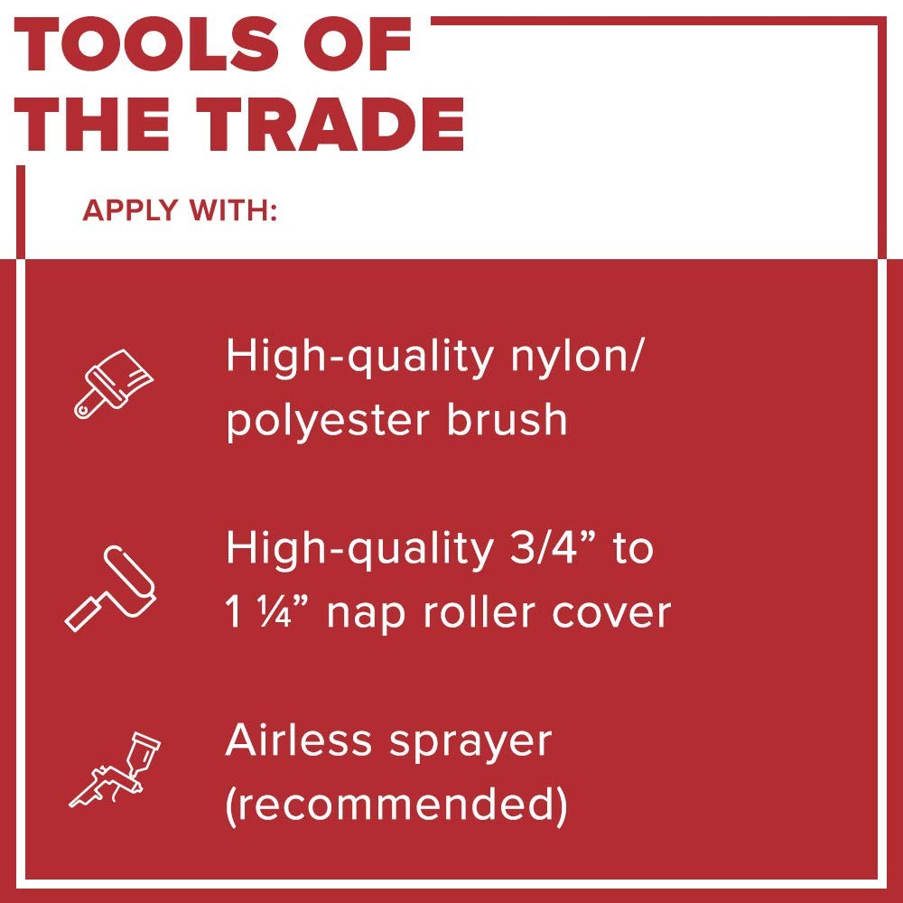 Lead Block, Lead Encapsulating Paint, Eggshell, White, 1 Gallon