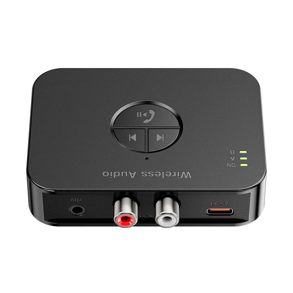 Bluetooth 5.4 Receiver Wireless Audio Adapter For  Stereo Audio 3.5mm Jack AUX