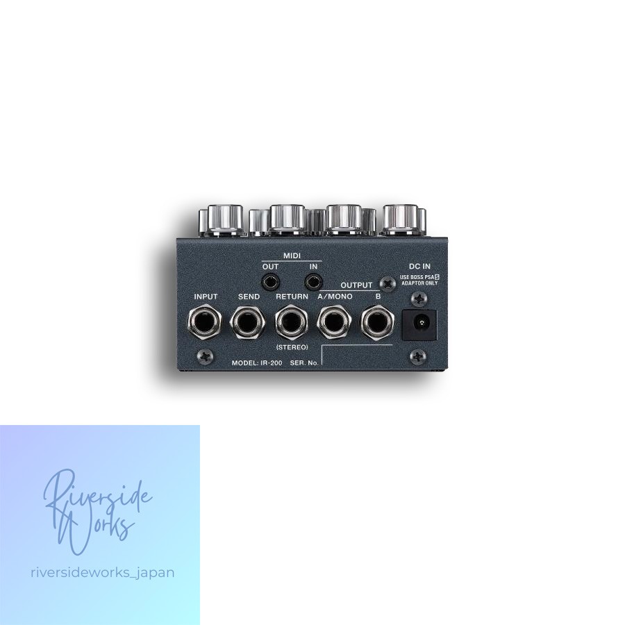 BOSS IR-200 Amp & Cabinet Processor Headphone Guitar Cable