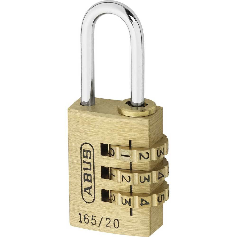 Abus 165/20mm Combination Padlock (165-20)