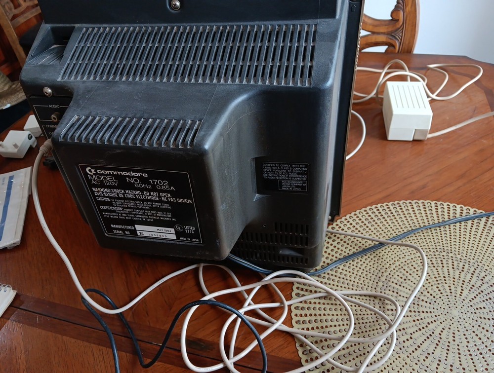 Vintage Apple IIc 2c A2S4100 - Computer and Power Supply Plus Extras Mouse, Disk