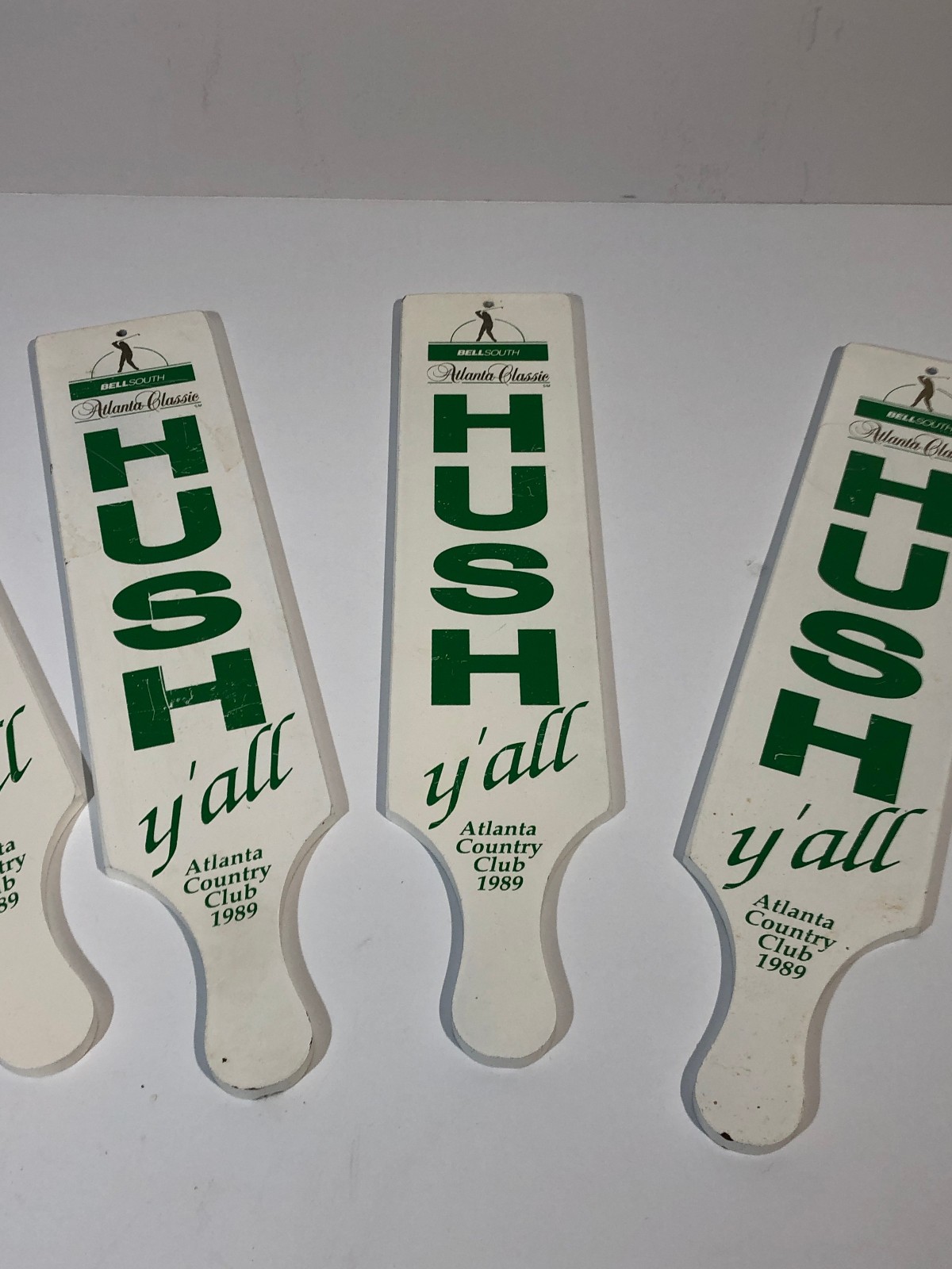 Hush Y’all Paddle 1989 BellSouth Atlanta Classic PGA Golf Tournament 12.5"