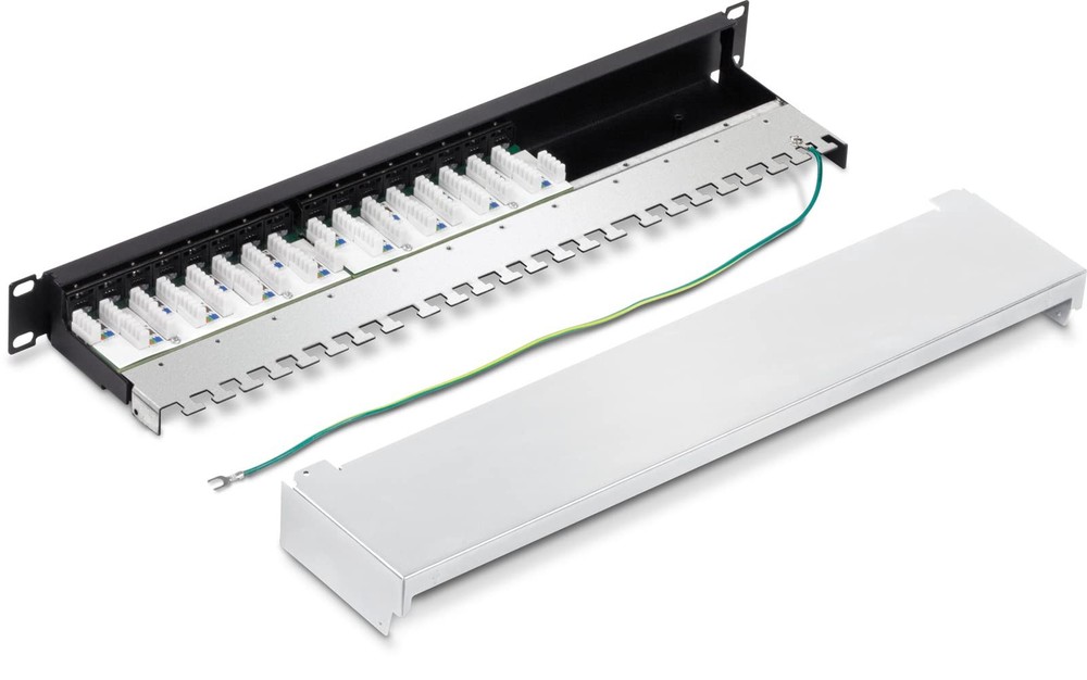 TRENDnet 16 Port Cat6A Shielded Patch Panel 10G Ready Network Interface