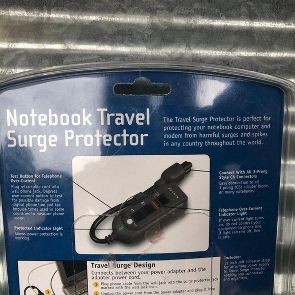 Belkin notebook travel surge protector