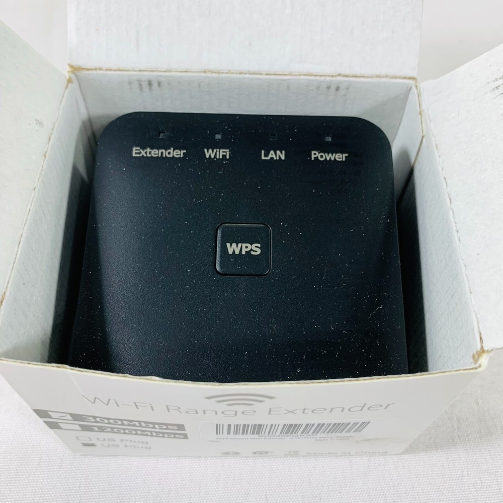 300Mbps Wi Fi Range Extender 2.4GHz No Cords