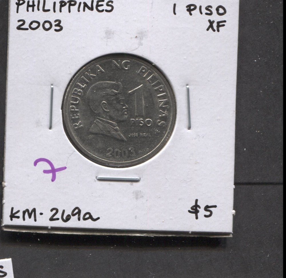 2003-Philippines - 1 Piso- XF
