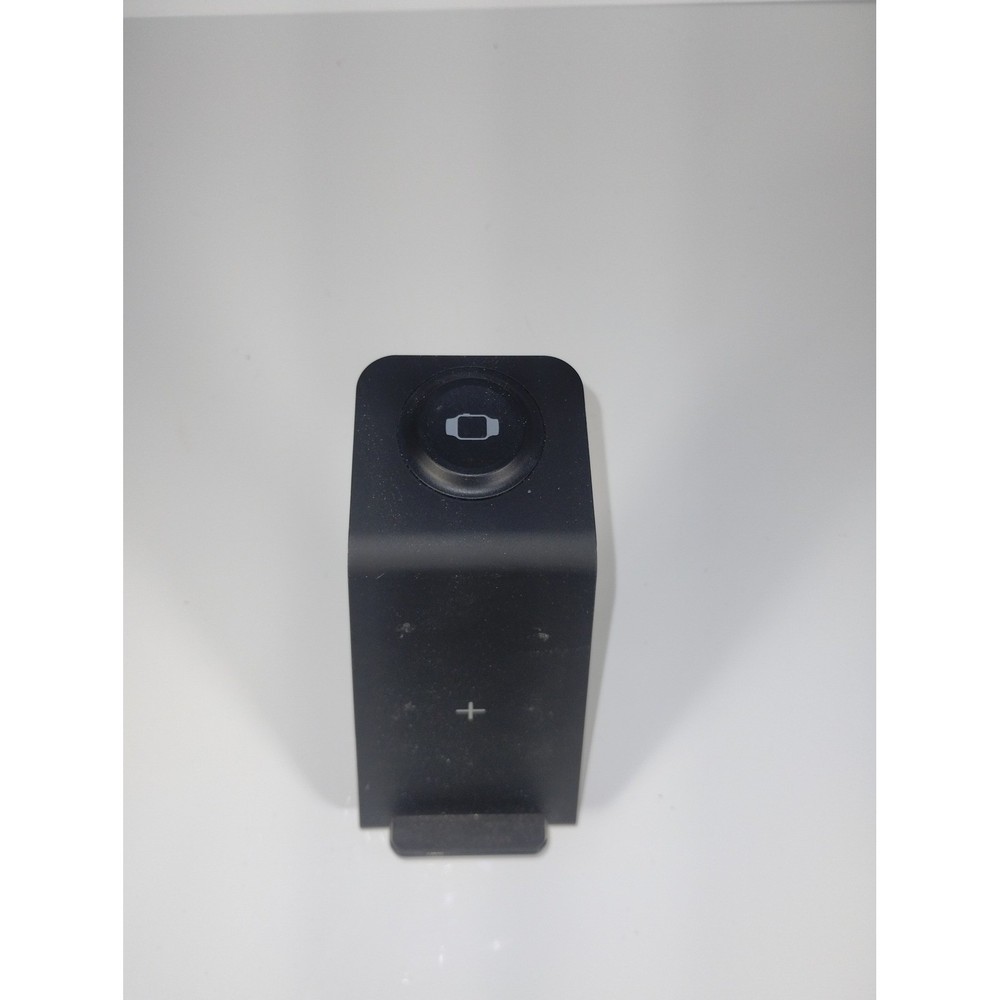 Wireless three point charging station black smart watch, phone, tablet
