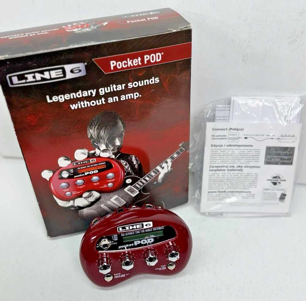Line 6 Pocket POD Amp Modeling & Effects Processor
