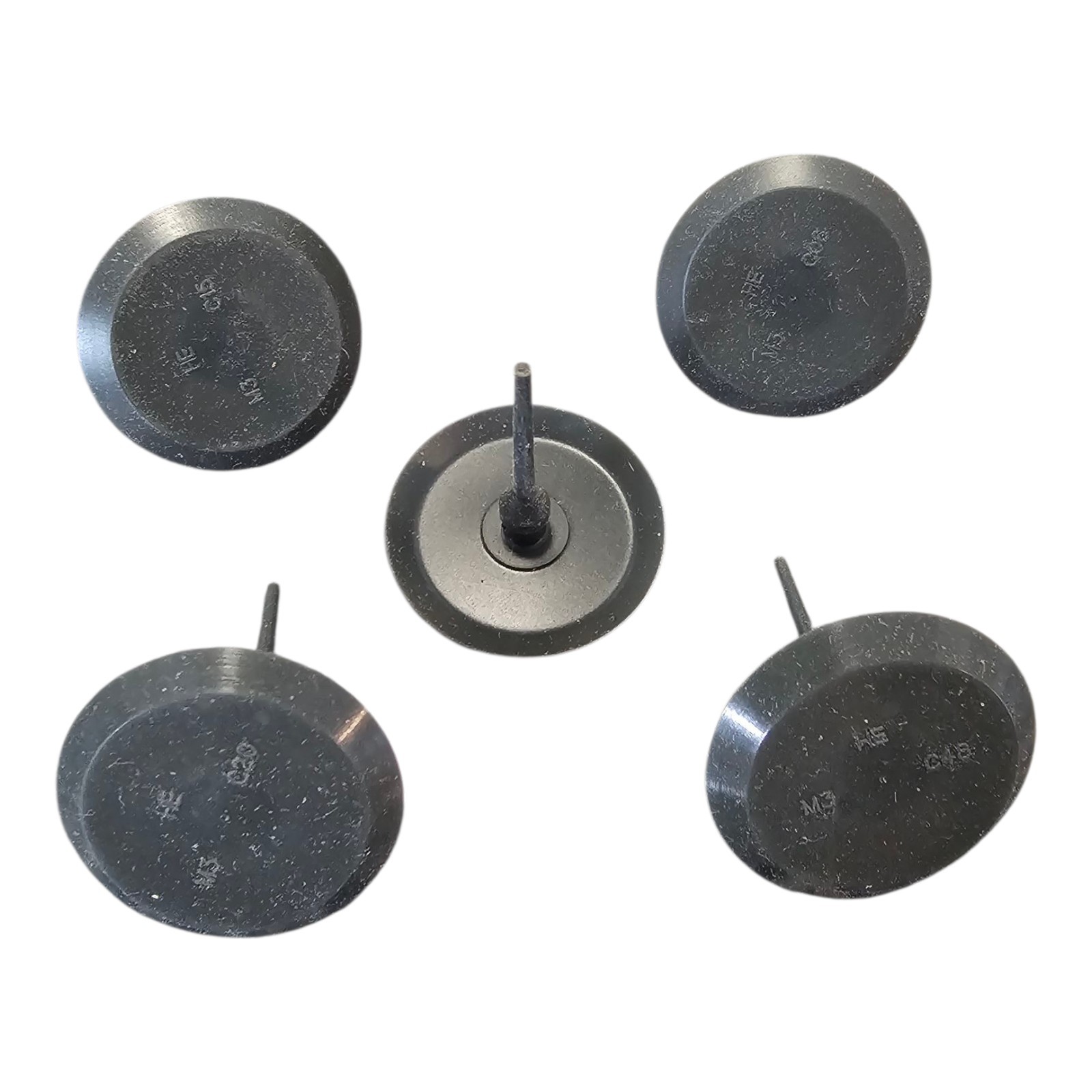 (3) Outlet Valve Disk Gas Mask M40 M40A1 M42 M42A1 M45 M48 M17 M17A1 M17A2 +More