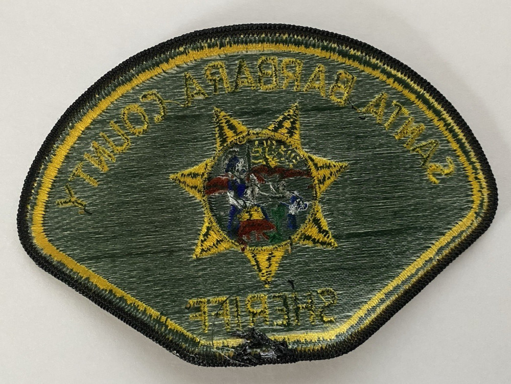 Santa Barbara County Sheriff Shoulder Patch (New)