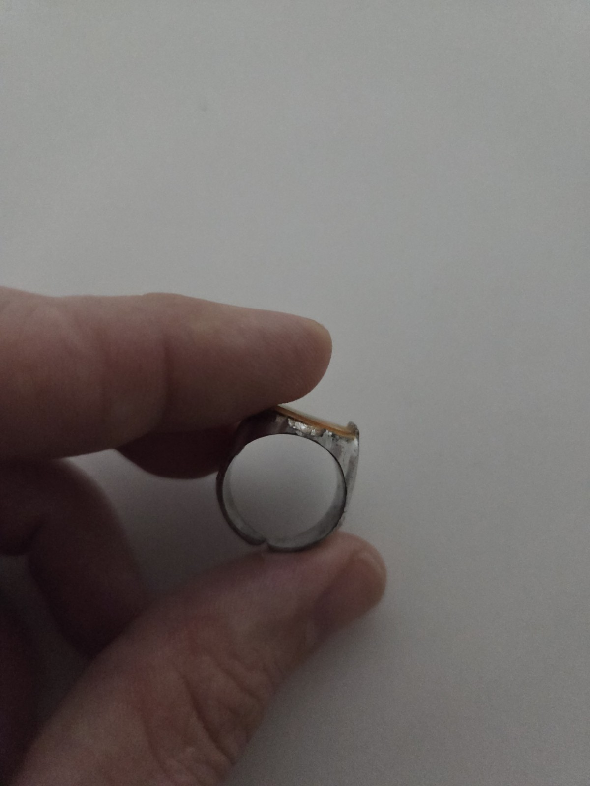 Vintage Skeleton Flicker Ring