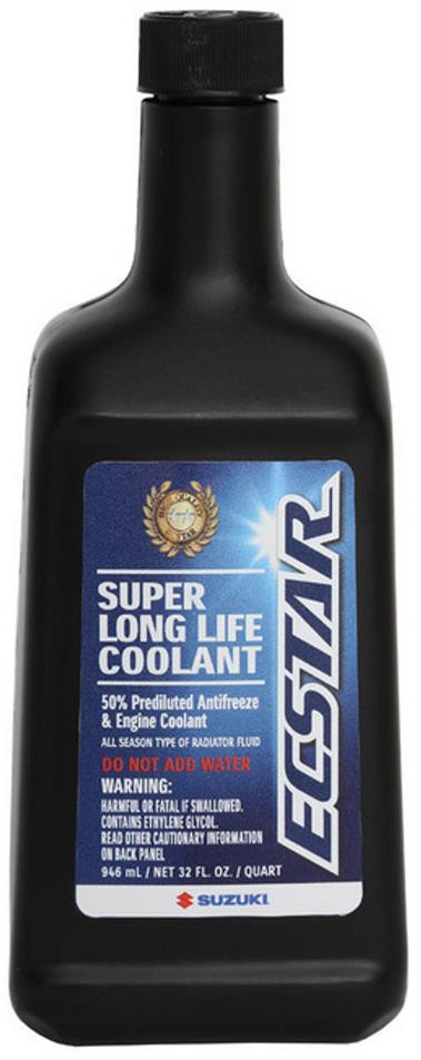 Suzuki ECSTAR Pre-Mixed Engine Long Life Coolant 1 Quart 990A0-02E00-01Q