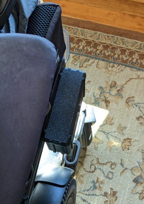 Permobil Storage/Accessory Box M3 M5 F3 F5 UniTrack Mounted