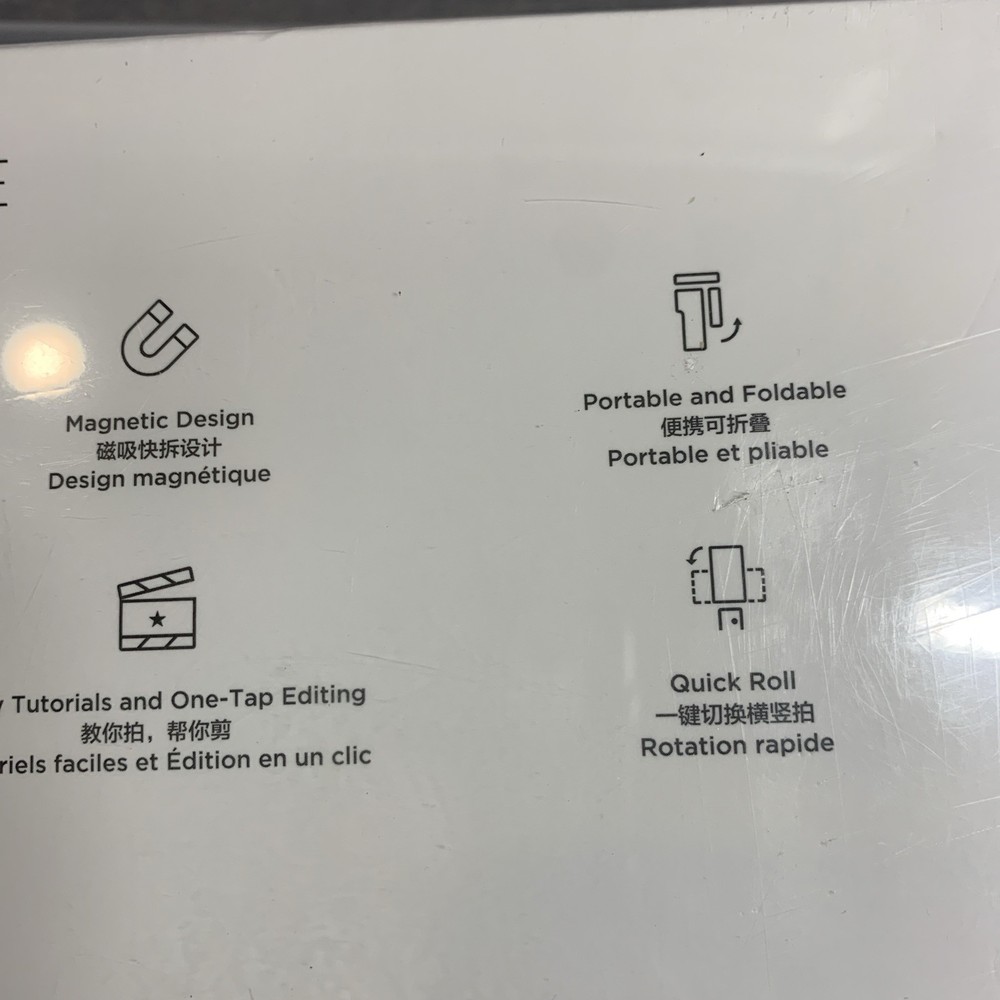 DJI Osmo Mobile SE Gimbal, 3-Axis, Portable SEALED DISTRESSED BOX