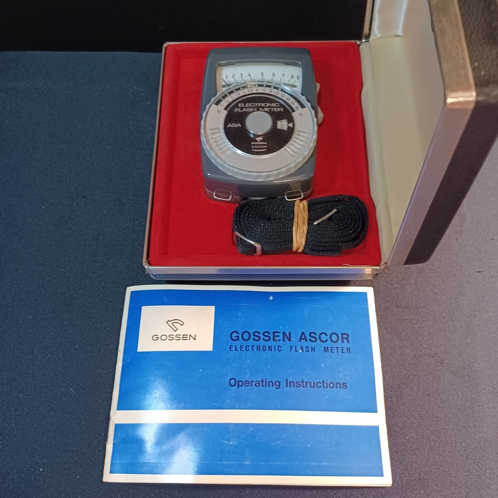 Vintage Gossen - Ascor Electronic Flash Meter