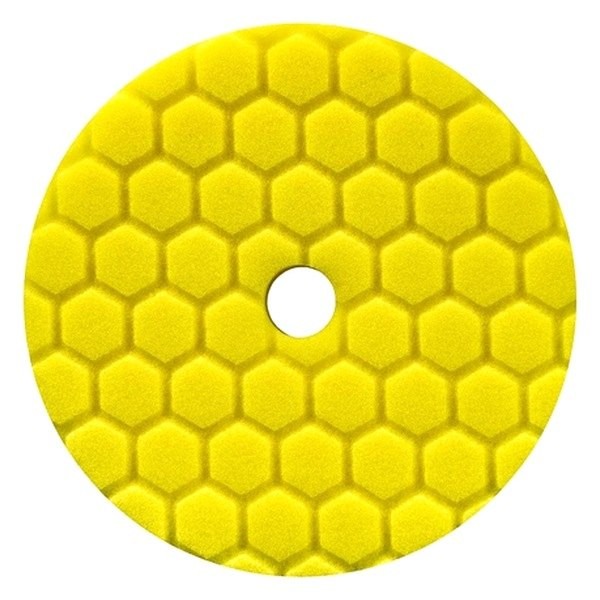 Quantum Hex-Logic 5-1/2" Foam Yellow Heavy Cutting Hook-and-Loop Pad