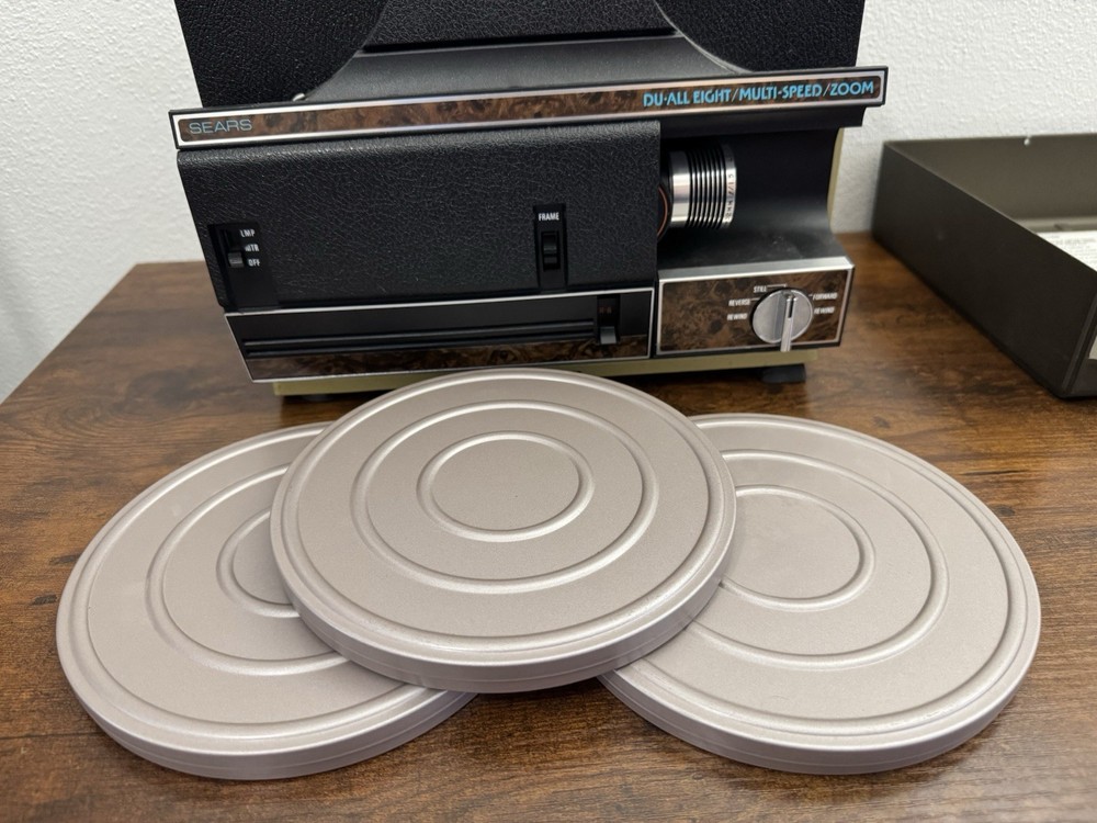 Sears DuAll Eight - Multispeed/Multidirection Movie Projector Model 584-92570