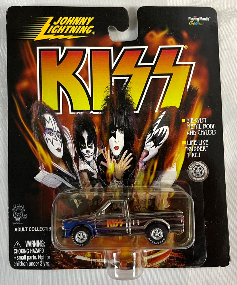KISS "Johnny Lightning" Playing Mantis Trucks Set (6) Original 1999 Die Cast NOC