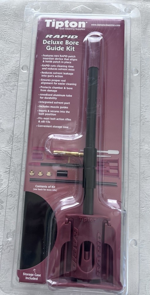Tipton Rapid Deluxe Bore Guide Kit NEW!! # 777999