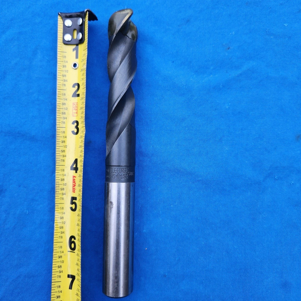 CLE-FORGE 51/64" HS Drill Bit w/Coolant Feed #506554 2-flute - new