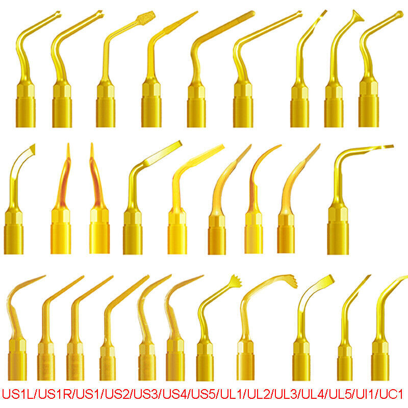 Woodpecker US-II LED Dental Piezo Bone Surgery Tips U Tips Fit NSK Handpiece