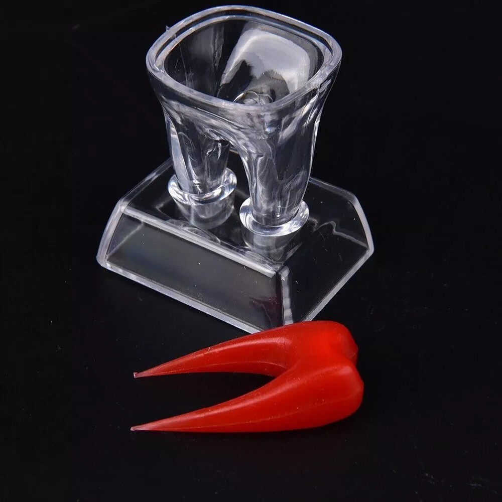 Dental Lab Crystal Base Hard Plastic Teeth Tooth Molar Model Separable For Study