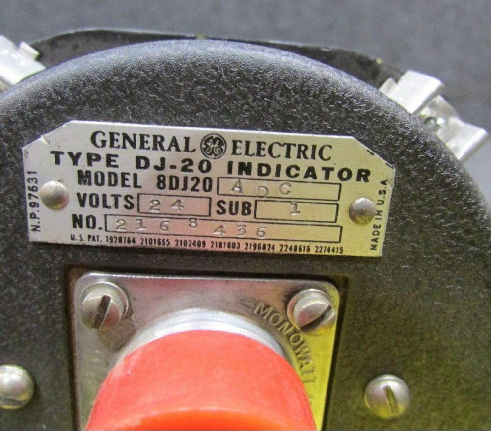 DJ-20 GE Fuel Quantity Indicator (24V)