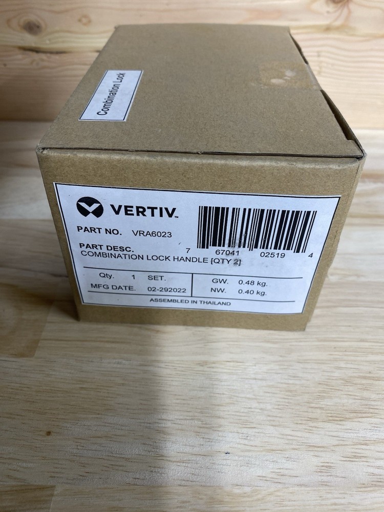 Vertiv VR Rack Accessory Combination Lock Handle vra6023