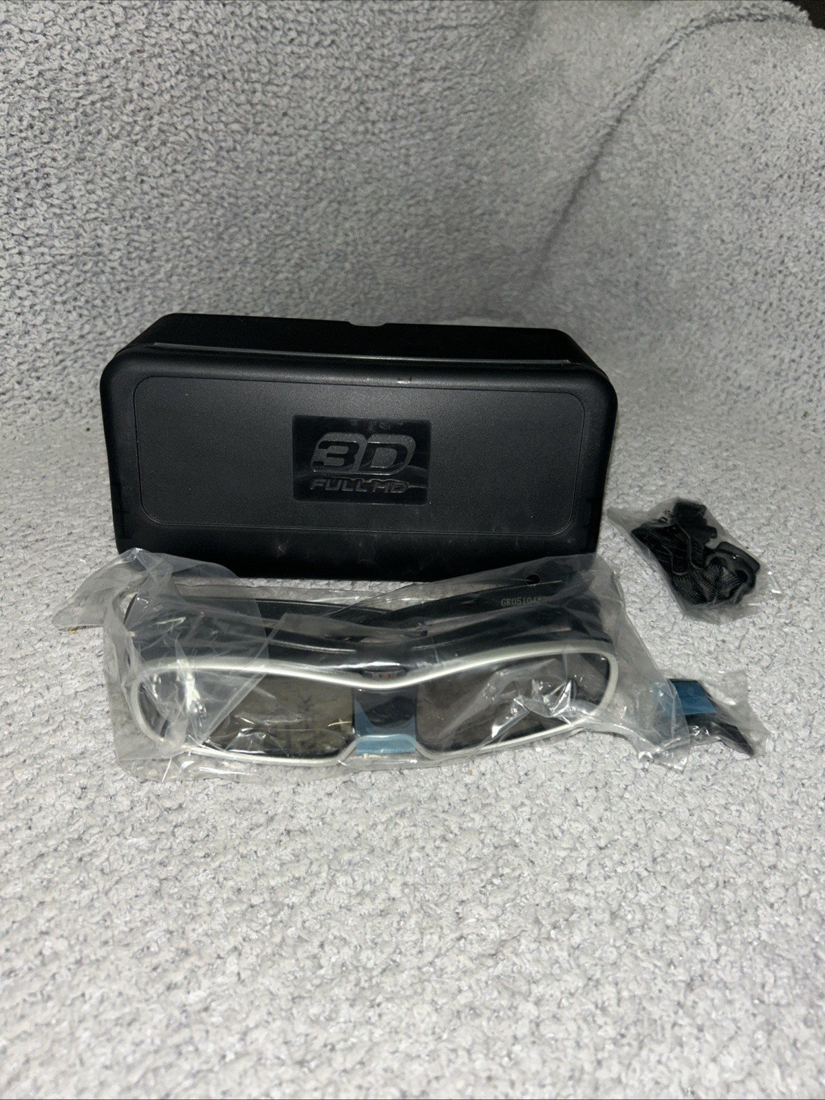 Panasonic TY EW3D10 Full HD 3D Glasses Adjustable with Case for Viera Television