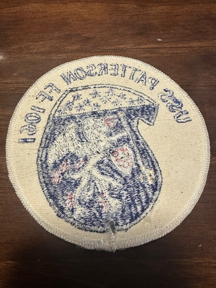 Vintage US Navy USS Patterson FF-1061 Ship Patch