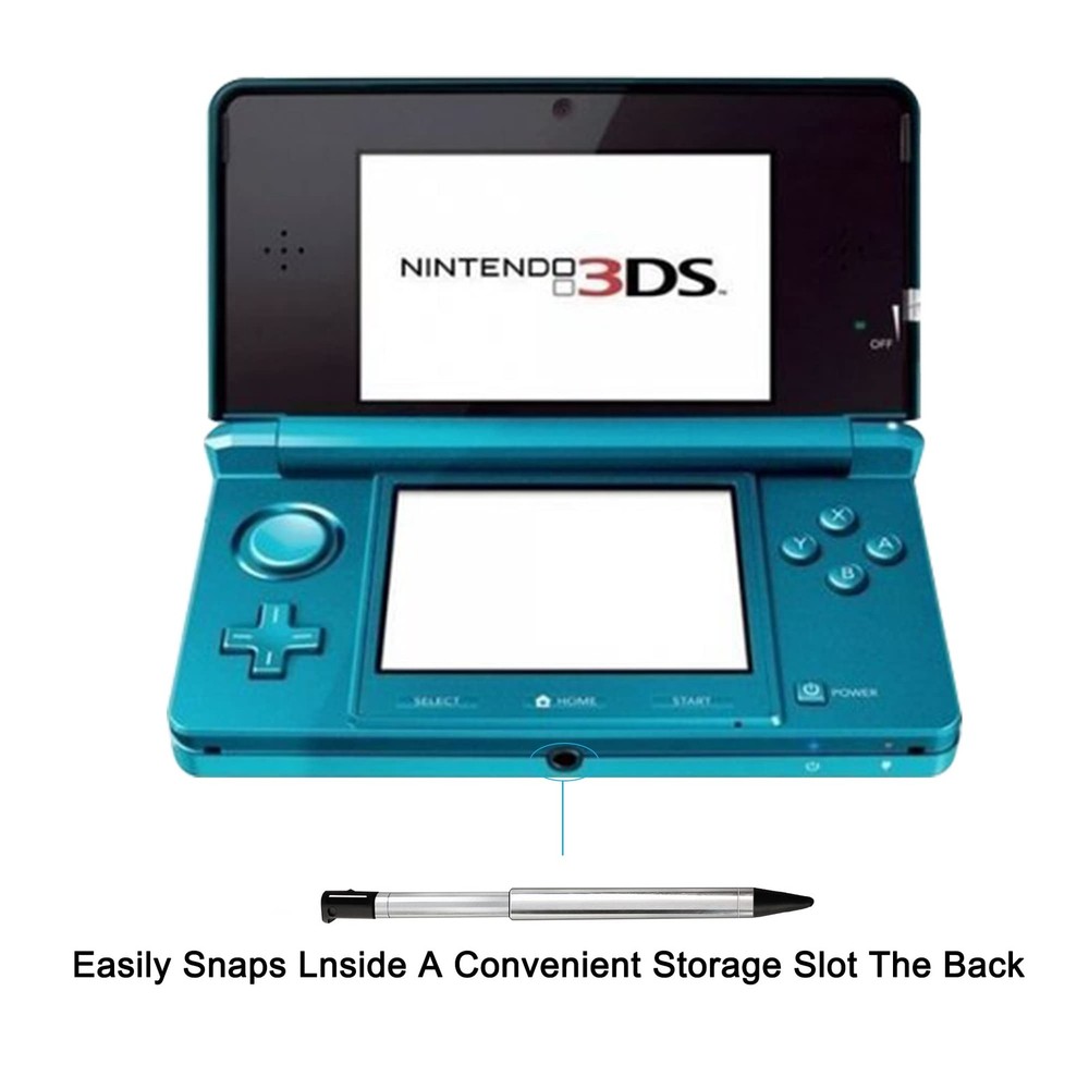 3DS Stylus Pen, Metal Retractable Replacement Compatible with...