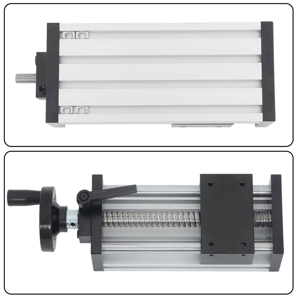 100mm Sliding Table Linear double-track Module Ballscrew SFU1605 Motion Stage